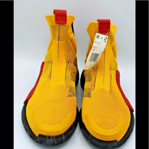 NEW Adidas N3xt L3V3l Mens Basketball Shoes Gold - Picture 3 of 8